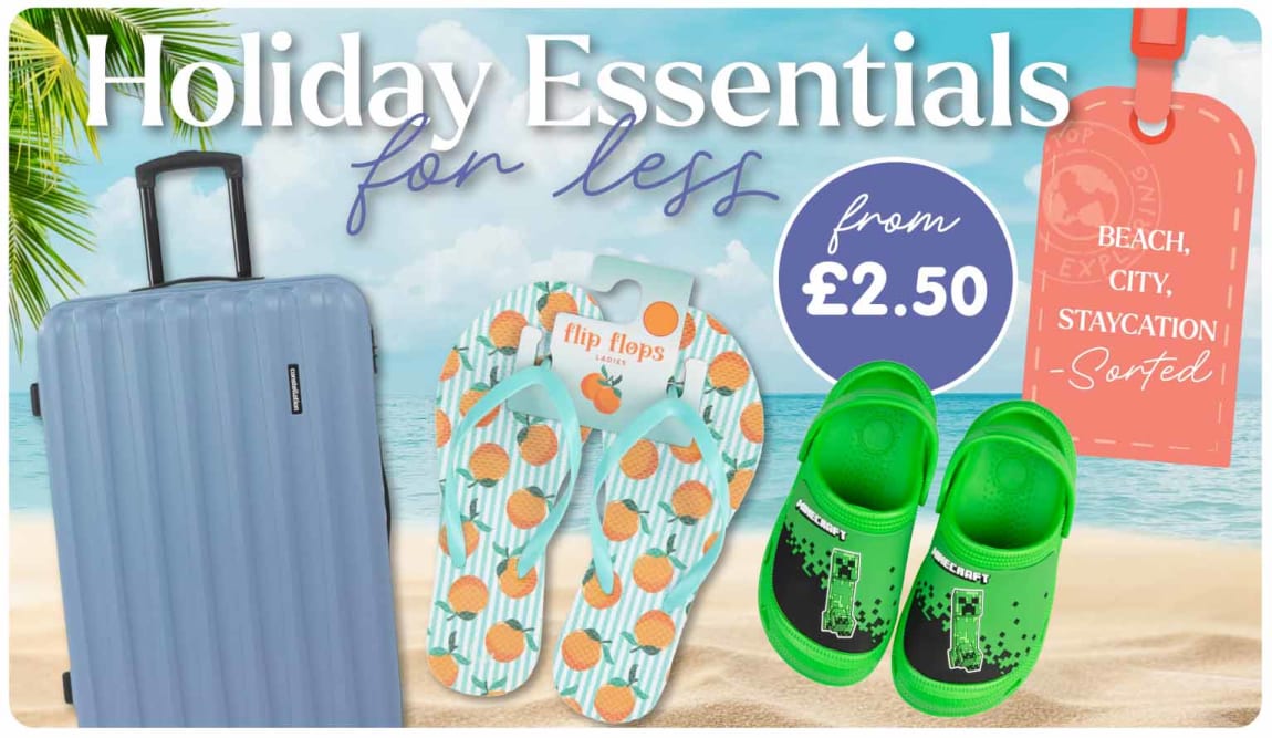 B&M Holiday Essentials.