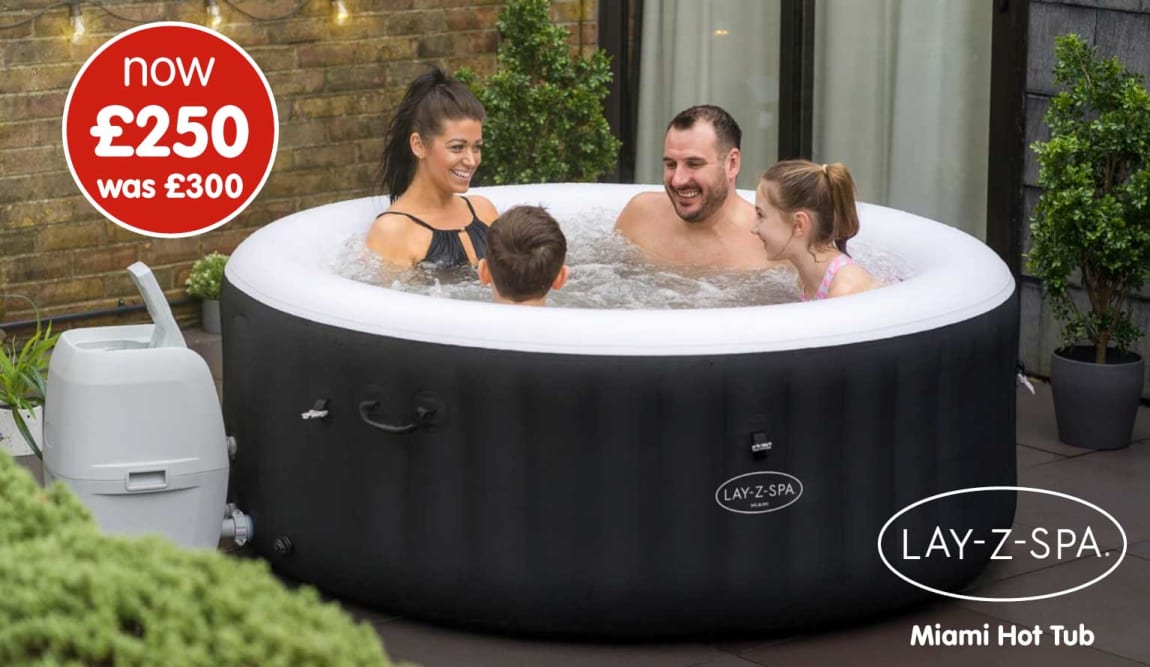 Save on Hot Tubs at B&M.