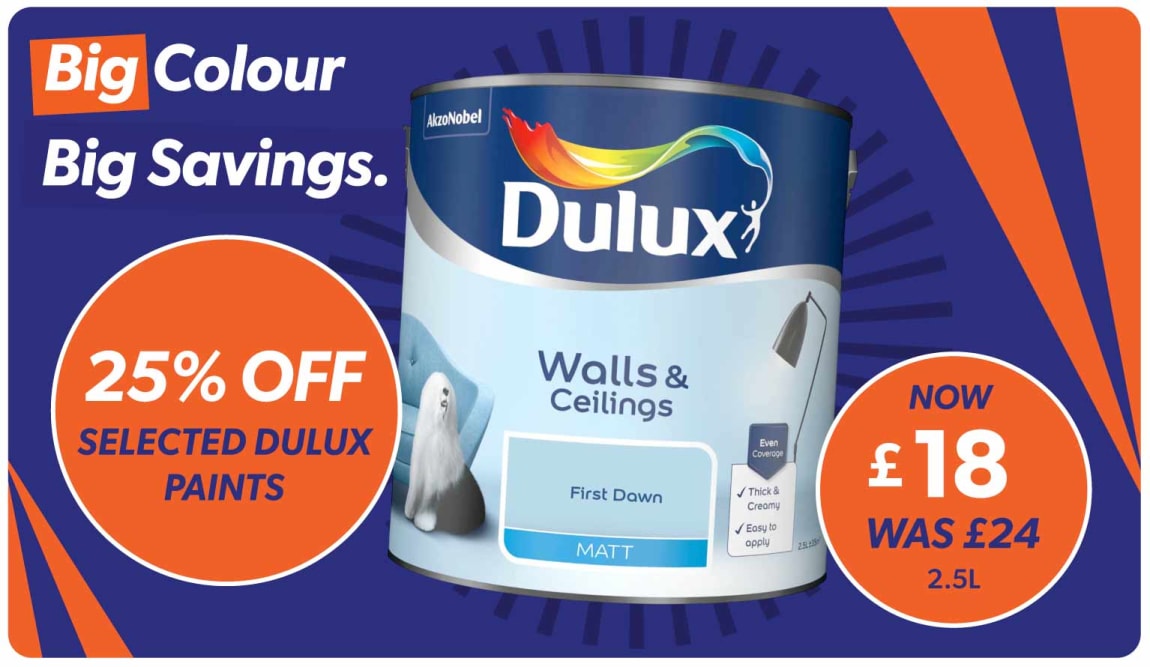 New Crown Paint Deals at B&M.