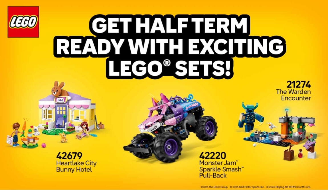 Save on LEGO at B&M.