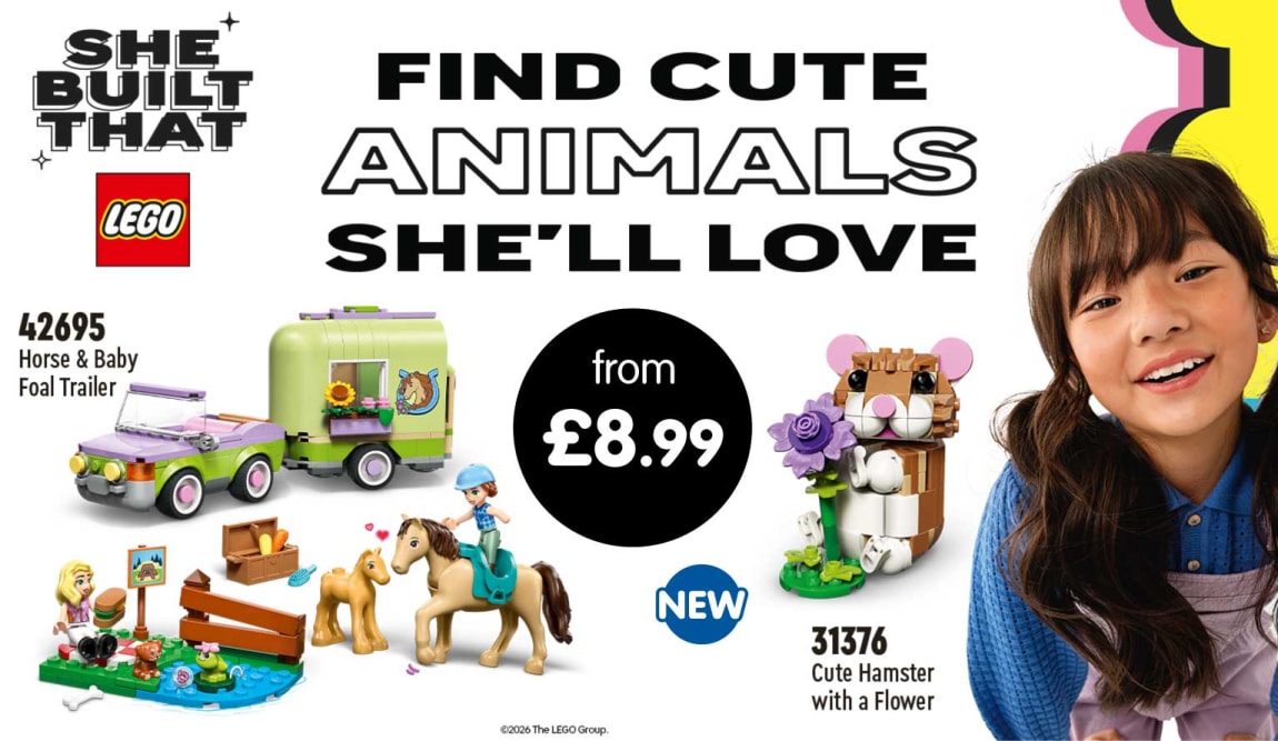 LEGO She Built That at B&M.