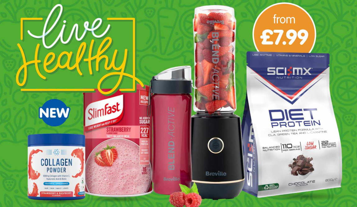 Live Healthy with B&M.