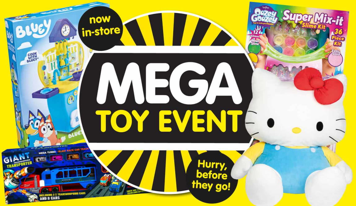 Mega Toy Event at B&M.