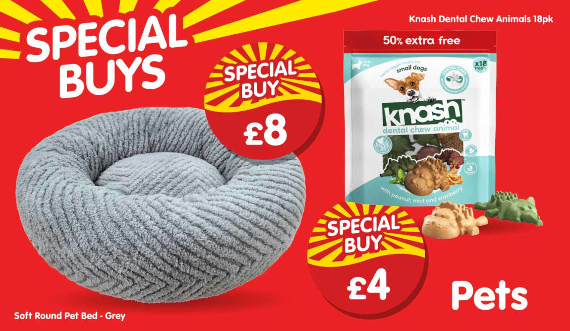 B&M Pet Specialbuys.