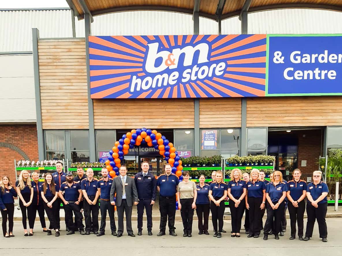B&M Relaunch Coalville Store B&M