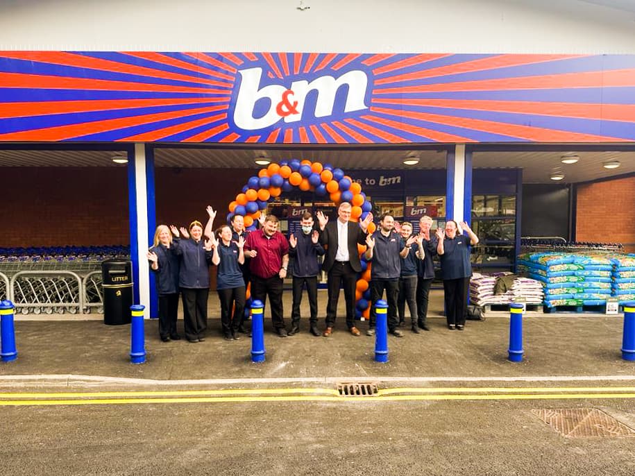B&M Unveils New Store in Fazakerley, Liverpool News B&M Stores